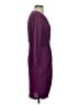 BCBGMAXAZRIA Solid Purple Cocktail Dress Size S - photo 4