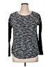 Sanctuary Gray Long Sleeve Top Size XL - photo 1
