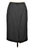 Zanella Solid Gray Formal Skirt Size 8 - photo 2