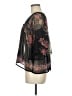 Unbranded 100% Polyester Black 3/4 Sleeve Blouse Size M - photo 5