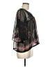 Unbranded 100% Polyester Black 3/4 Sleeve Blouse Size M - photo 4