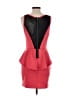 Chesley Color Block Red Cocktail Dress Size S (estimated) - photo 2