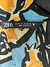 Zara Paisley Teal 3/4 Sleeve Blouse Size XS - photo 4