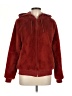Forever 21 100% Polyester Red Zip Up Hoodie Size L - photo 1