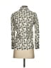 Equipment 100% Linen Print Ivory Long Sleeve Blouse Size XXS - photo 2