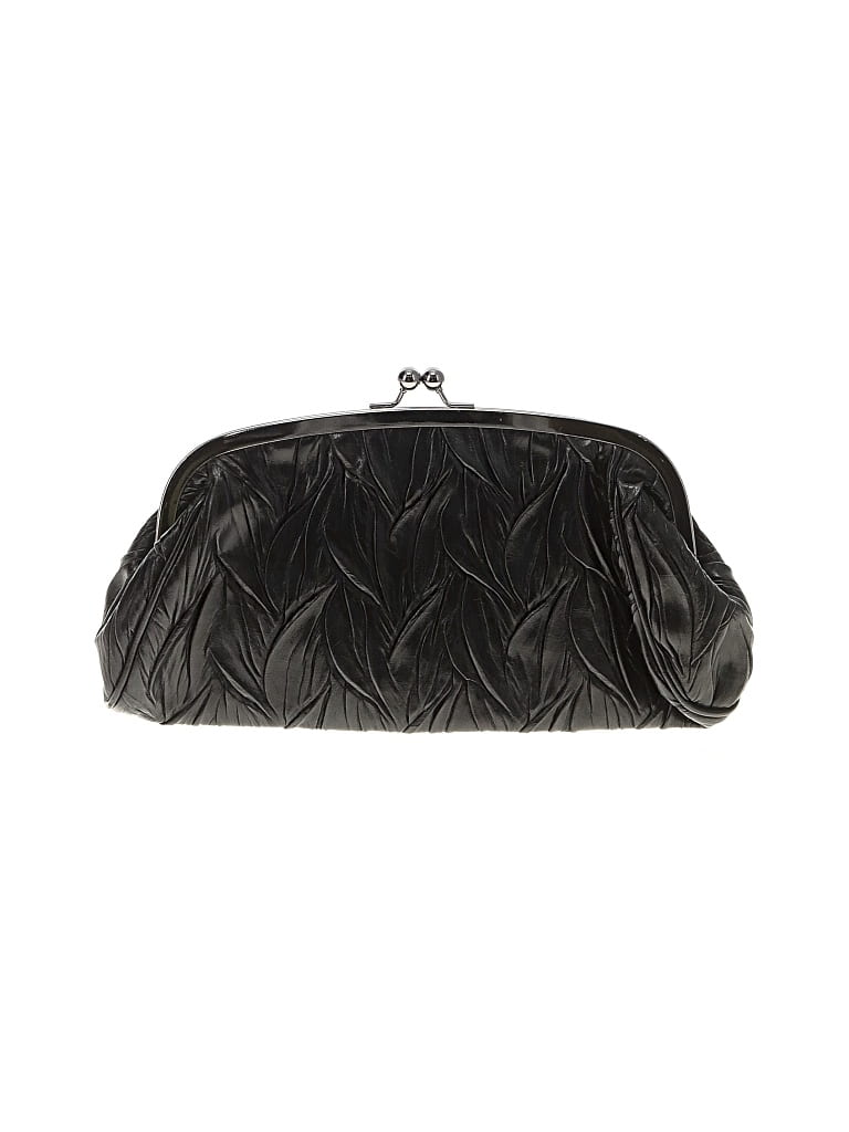 Pre-owned Jessica Mcclintock Clutch In Black