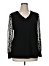 Beacon Black Long Sleeve Blouse Size 1X - photo 1