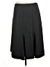 Ann Taylor Chevron-herringbone Gray Black Formal Skirt Size 10 - photo 2