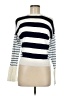 Joie 100% Cotton Stripes White Pullover Sweater Size M - photo 1