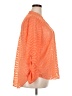 Kaari Blue Orange 3/4 Sleeve Blouse Size 2X - photo 4
