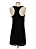 Lavender Brown Solid Black Casual Dress Size XS - photo 2