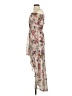 Assorted Brands 100% Polyester Floral Ivory Cocktail Dress Size S - photo 5