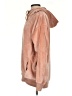 Express One Eleven 100% Polyester Tan Pullover Hoodie Size S - photo 5