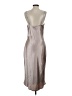 Birdy Grey 100% Polyester Metallic Silver Cocktail Dress Size S - photo 2
