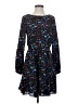 Rebecca Minkoff 100% Polyester Hearts Black Casual Dress Size 4 - photo 1