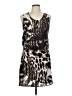 Stillwater Animal Print Brown Casual Dress Size M - photo 1