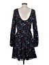 Rebecca Minkoff 100% Polyester Hearts Black Casual Dress Size 4 - photo 2