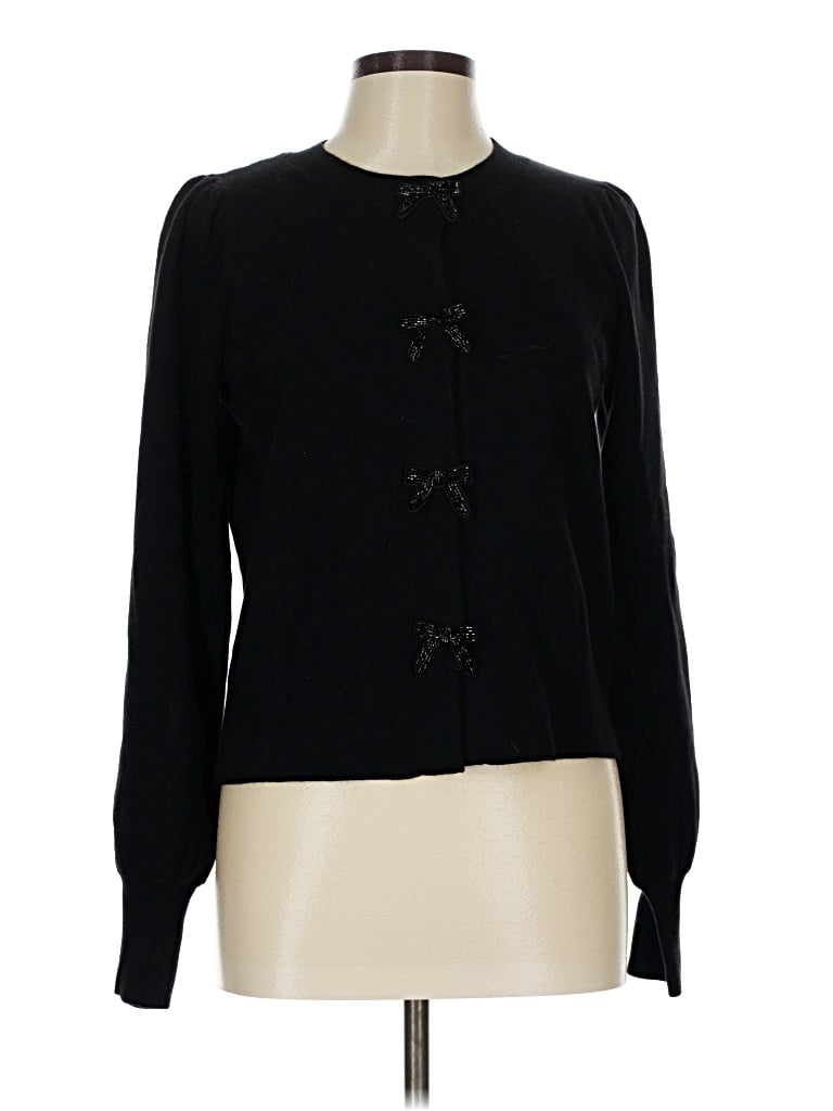 Pre-owned Express Cardigan Sweater In Black