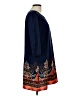 Bebop Paisley Blue Casual Dress Size L - photo 4