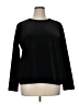 Van Heusen Black Long Sleeve Top Size XL - photo 1