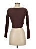 Zara Brown 3/4 Sleeve T-Shirt Size Med - Lg - photo 2