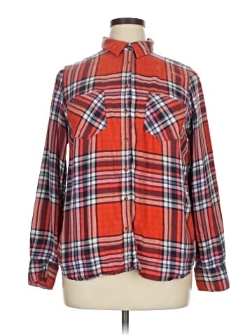 Merona Long Sleeve Button-Down Shirt (view 1)