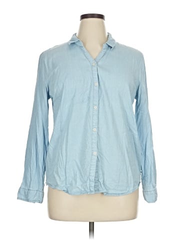 Per Se Long Sleeve Button-Down Shirt (view 1)