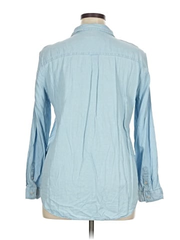 Per Se Long Sleeve Button-Down Shirt (view 2)