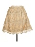 B. Darlin 100% Nylon Paisley Gold Formal Skirt Size 9 - 10 - photo 1