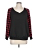 Shein Curve Checkered-gingham Black Pullover Sweater Size 12 Plus (0) - photo 1