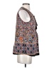 Daniel Rainn 100% Polyester Blue Sleeveless Blouse Size S - photo 4