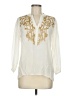 Love Sam 100% Viscose Ivory Long Sleeve Blouse Size 6 - photo 1