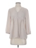 Maison d' Amelie 100% Polyester Gray 3/4 Sleeve Blouse Size S - photo 1