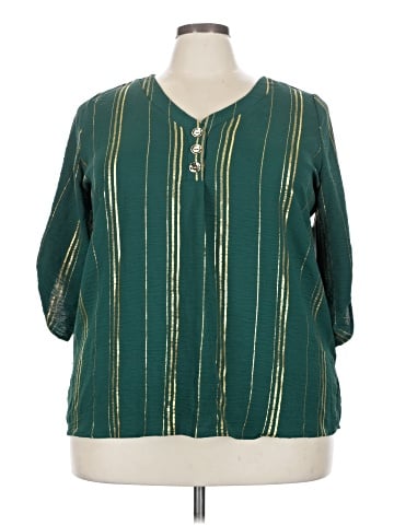 Cure 3/4 Sleeve Blouse (view 1)