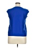 Shein 100% Polyester Blue Sleeveless Blouse Size XL - photo 2