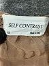 Self Contrast Tan Long Sleeve Blouse Size XS - photo 7