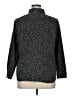 Chaps 100% Cotton Polka Dots Black Long Sleeve Blouse Size 1X - photo 2