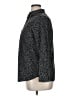 Chaps 100% Cotton Polka Dots Black Long Sleeve Blouse Size 1X - photo 5