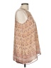 Max Studio 100% Polyester Tan Sleeveless Blouse Size M - photo 4