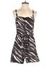 Rails Animal Print Brown Romper Size S - photo 1