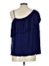 Bailey 44 Blue Sleeveless Blouse Size L - photo 2
