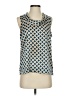 Covington 100% Polyester Teal Sleeveless Blouse Size S - photo 1