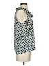 Covington 100% Polyester Teal Sleeveless Blouse Size S - photo 4