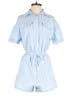Shein Stripes Blue Romper Size 2 - photo 1