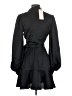 Keepsake 100% Polyester Black Cocktail Dress Size XS - photo 2