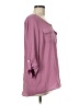 Cathy Purple 3/4 Sleeve Blouse Size M - photo 4