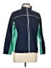 JCPenney 100% Polyester Color Block Blue Track Jacket Size L (petite) - photo 1