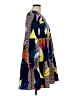 Unbranded Print Blue Casual Dress Size M - photo 4