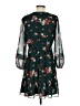 Madewell 100% Polyester Floral Teal Casual Dress Size 4 - photo 2