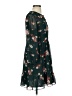 Madewell 100% Polyester Floral Teal Casual Dress Size 4 - photo 4
